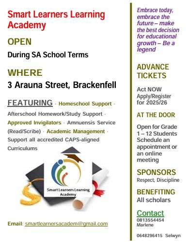 Smart Learners Learning Academy | Brackie Guide